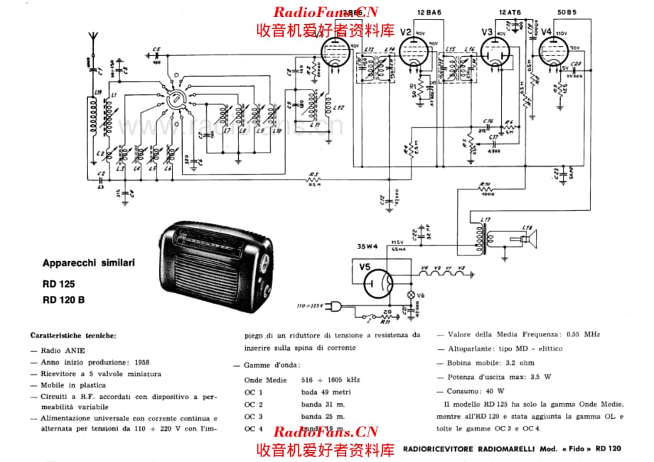 Radiomarelli RD120 电路原理图.pdf_第1页