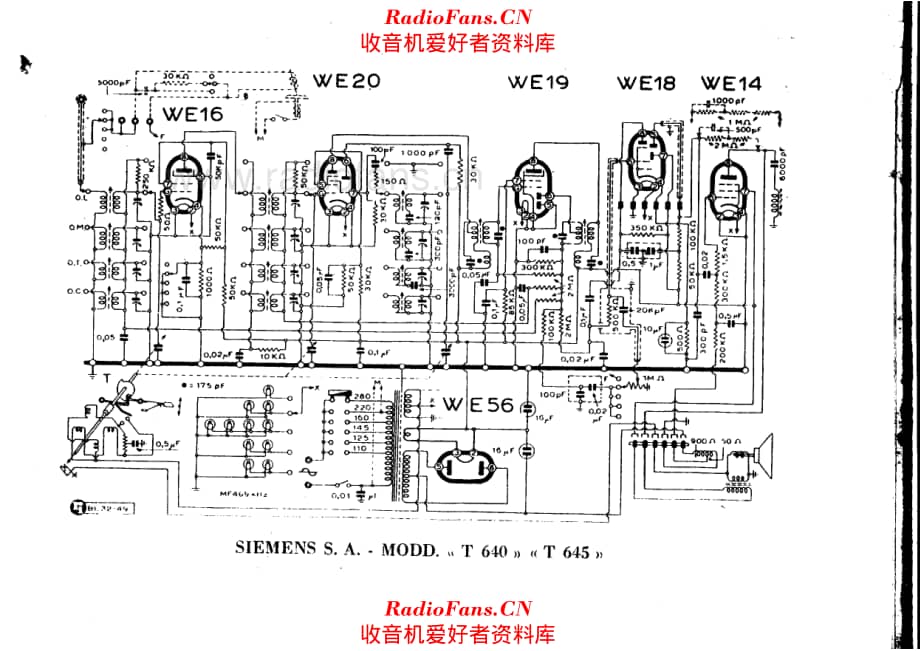 Siemens T 640 - T 645 电路原理图.pdf_第1页