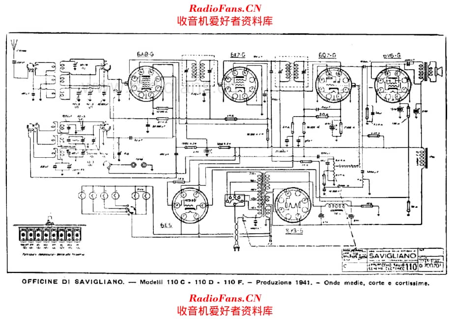 Savigliano 110C 110D 110F 电路原理图.pdf_第1页