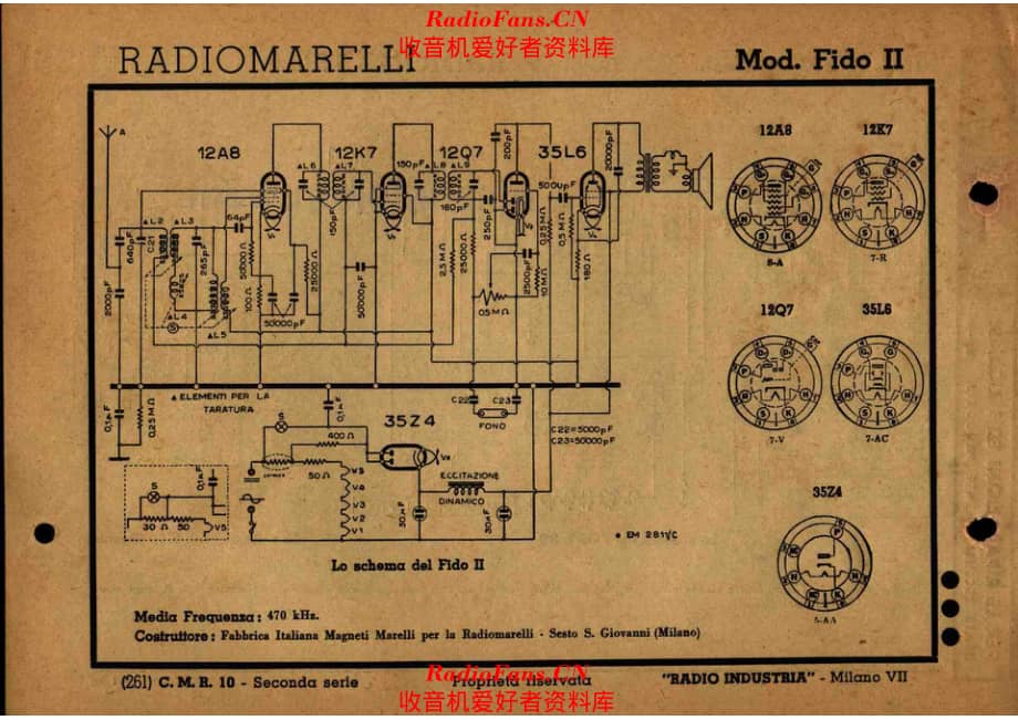 Radiomarelli Fido II_2 电路原理图.pdf_第1页