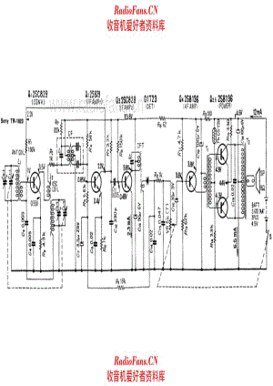 Sony TR-1823 电路原理图.pdf
