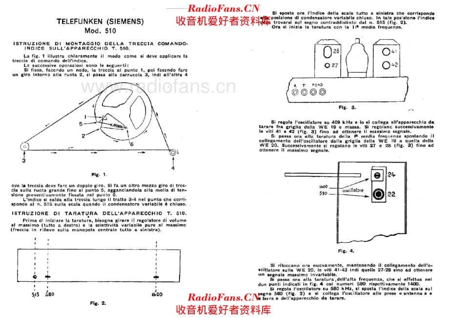 Siemens Telefunken T510 alignment I 电路原理图.pdf_第1页