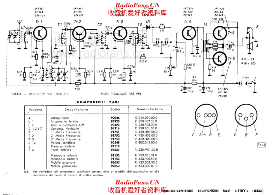 Telefunken Tiny R433 电路原理图.pdf_第1页