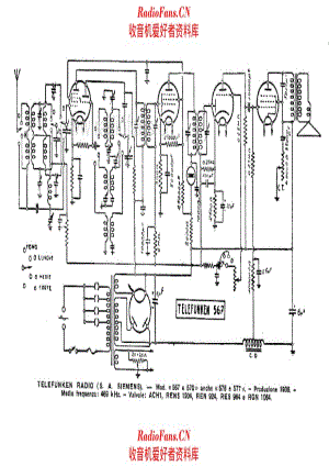 Siemens Telefunken 576 577 alternate bis 电路原理图.pdf