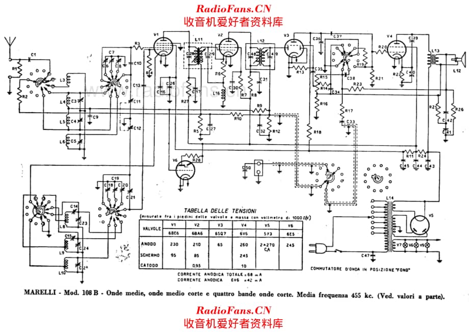 Radiomarelli 108B_2 电路原理图.pdf_第1页