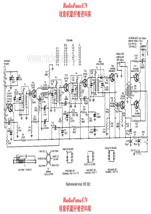 Radiomarelli RD302 电路原理图.pdf