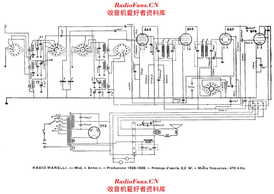 Radiomarelli Anteo 电路原理图.pdf_第1页