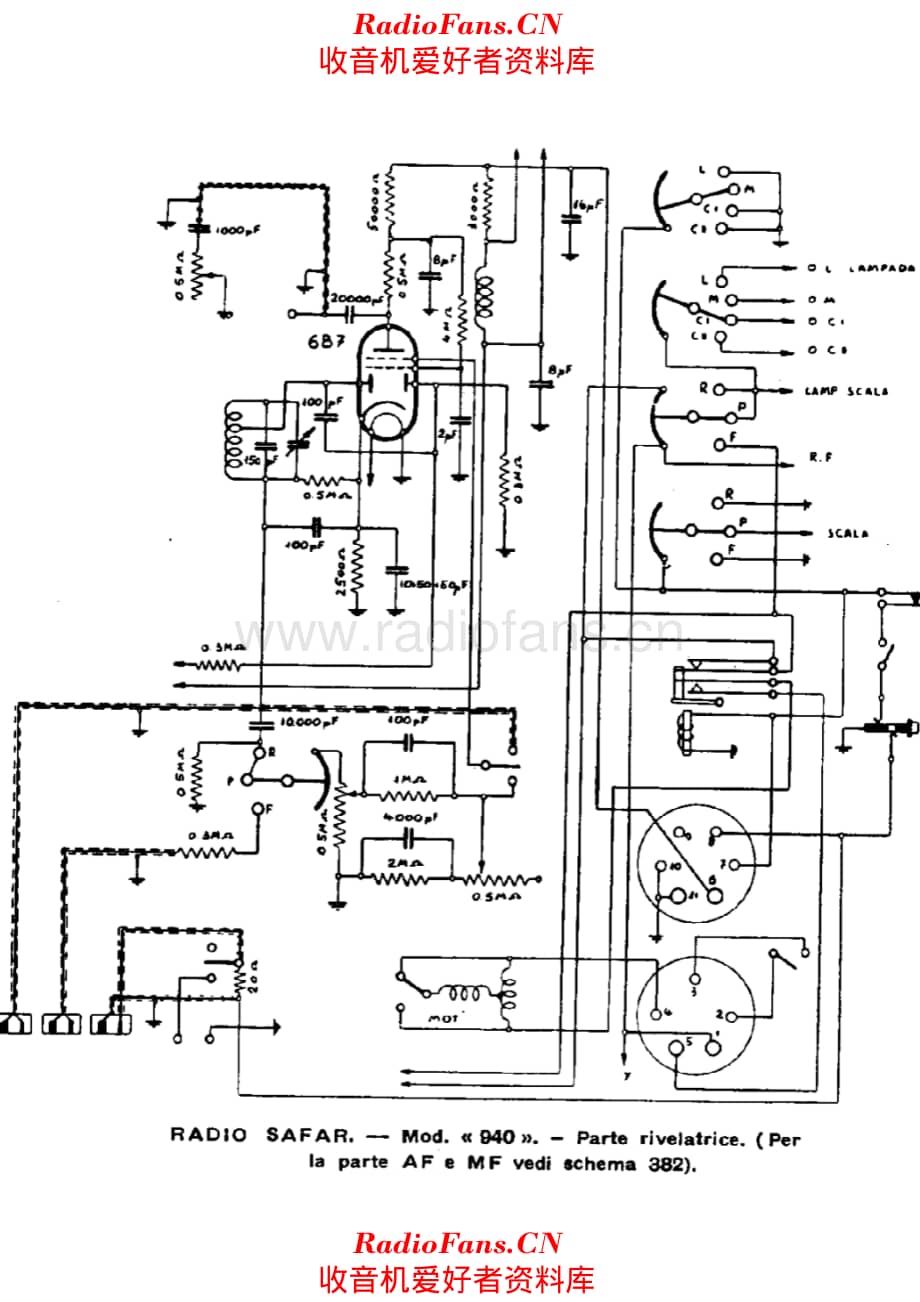 SAFAR 940 Detector unit 电路原理图.pdf_第1页