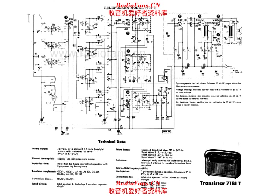 Telefunken 7181T 电路原理图.pdf_第1页