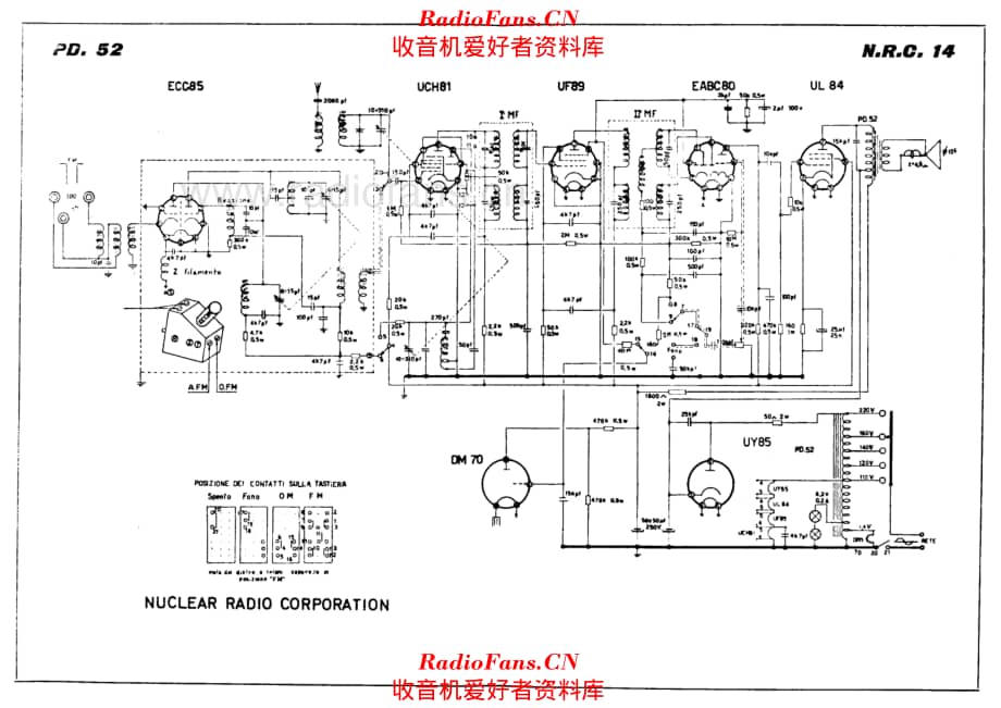 Prandoni NRC14 alternate 电路原理图.pdf_第1页