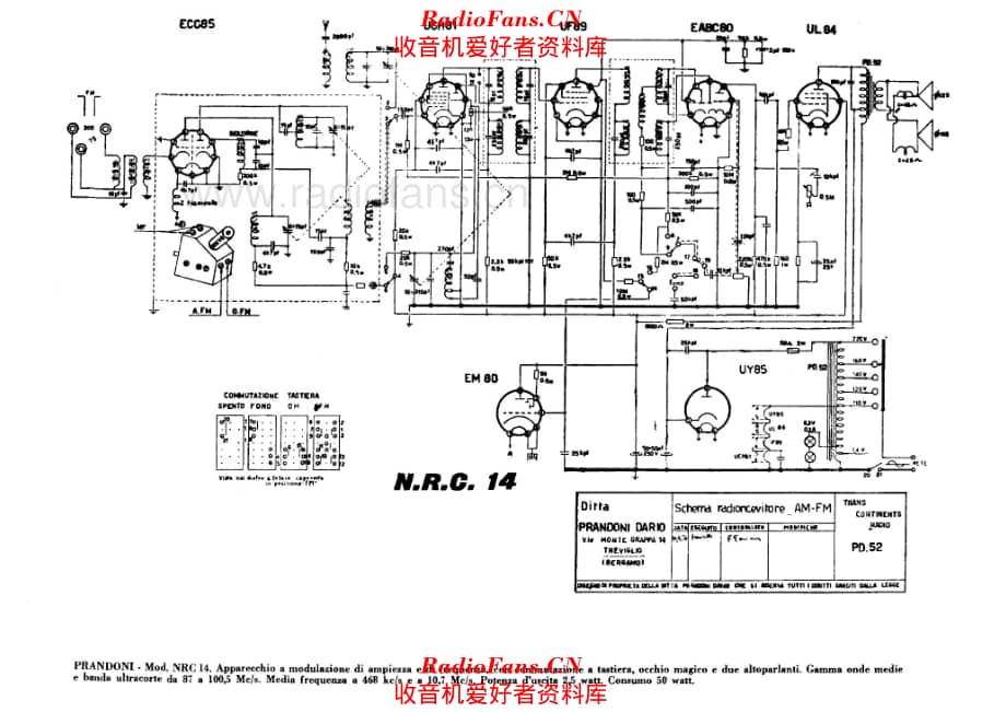 Prandoni NRC14 电路原理图.pdf_第1页