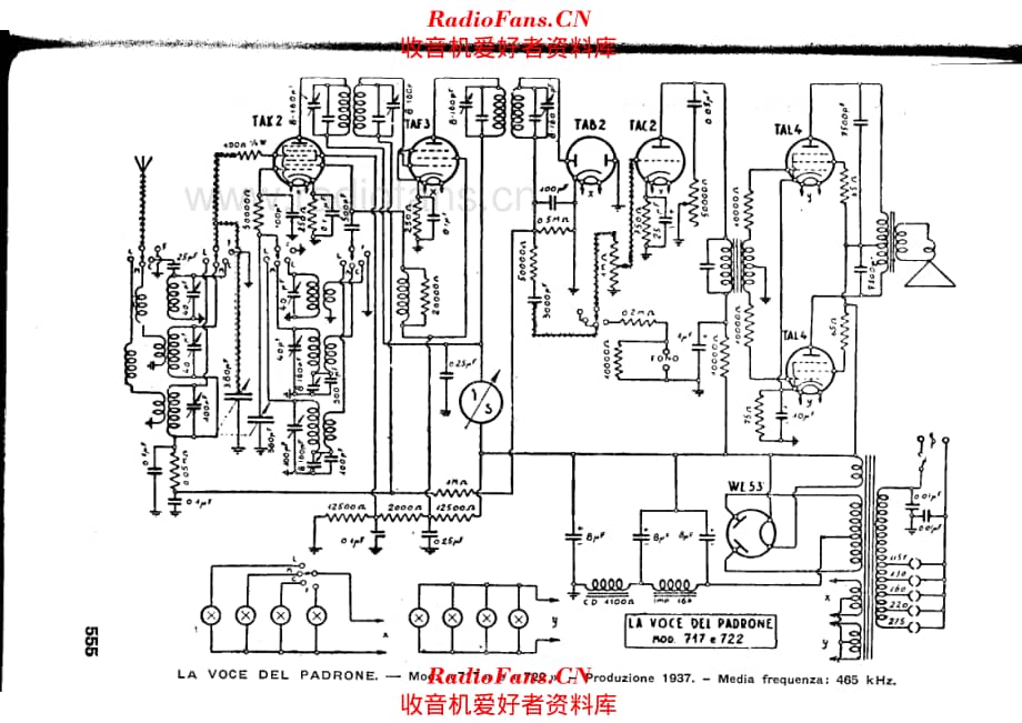 Voce del padrone 717_722 电路原理图.pdf_第1页