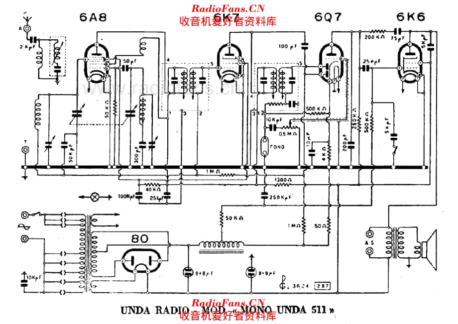 Unda Mono Unda 511 电路原理图.pdf_第1页