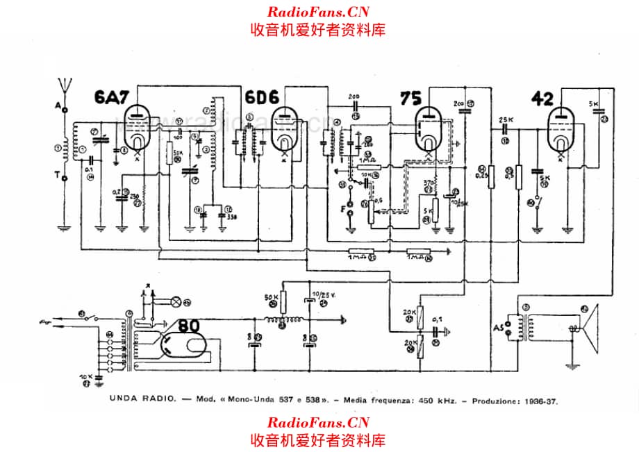 Unda Mono unda 537 电路原理图.pdf_第1页