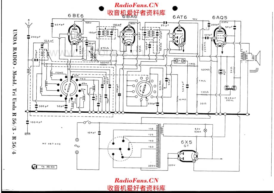 Unda Radio 56-3_56-4 电路原理图.pdf_第1页