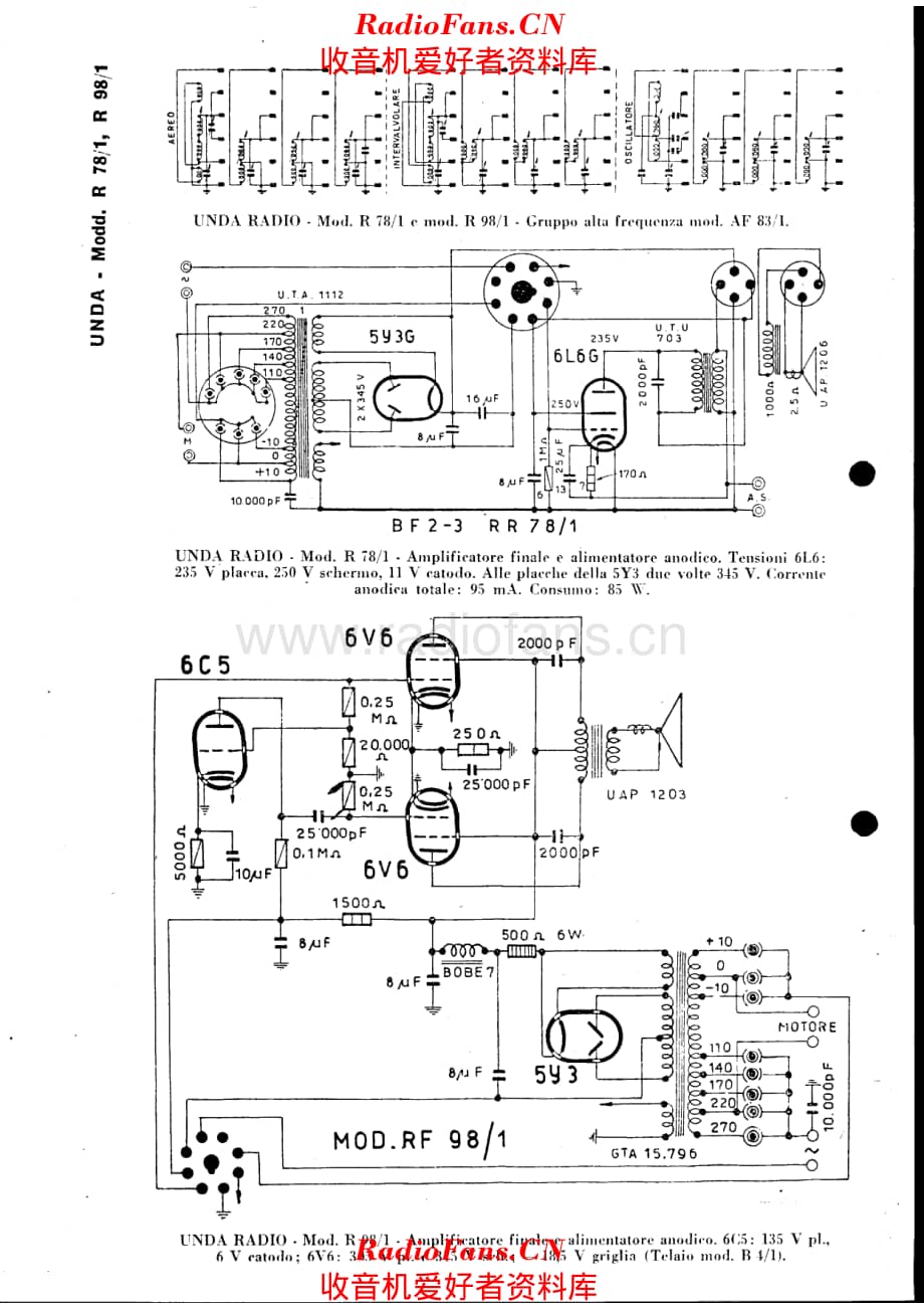 Unda Radio 78-1_98-1-2 电路原理图.pdf_第1页