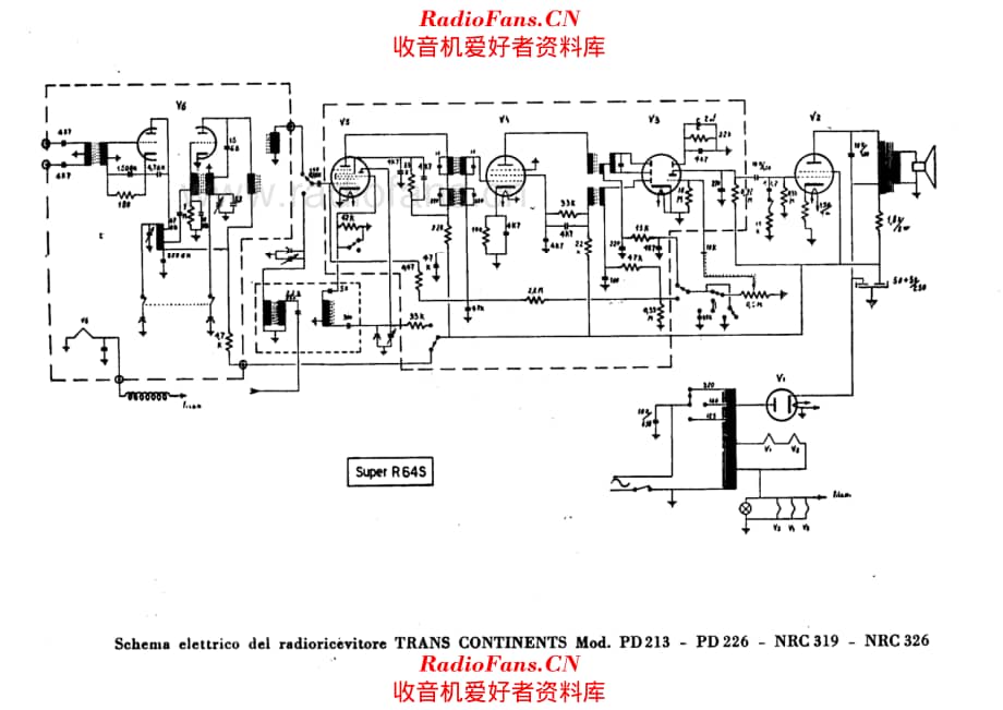 Trans Continents Radio PD213 PD226 NRC319 NRC326 电路原理图.pdf_第1页