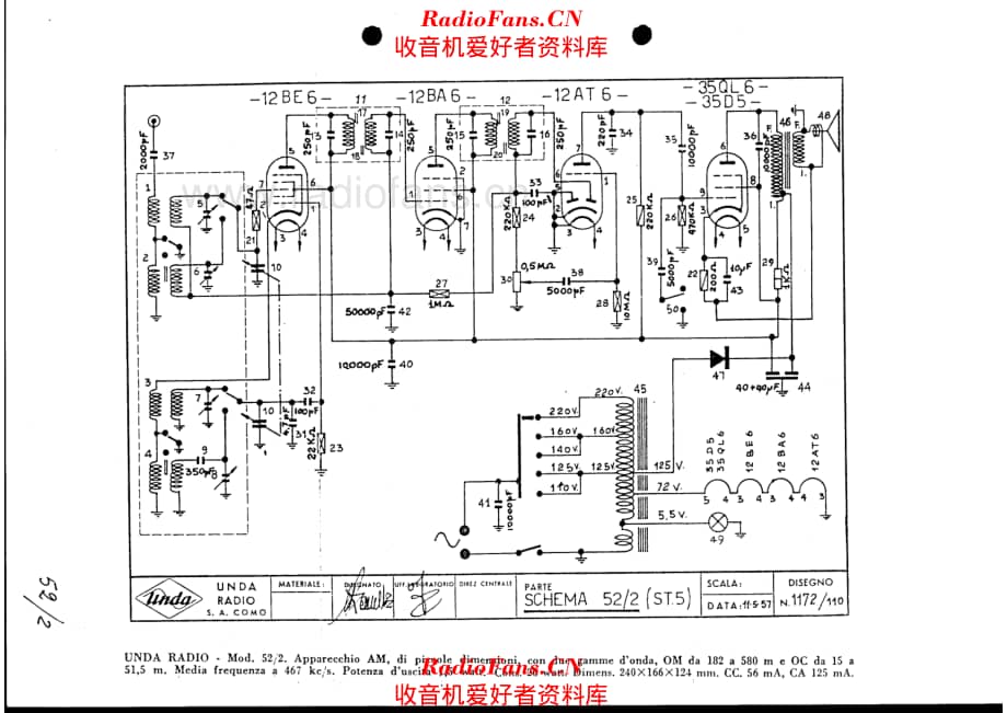 Unda Radio 52-2 电路原理图.pdf_第1页