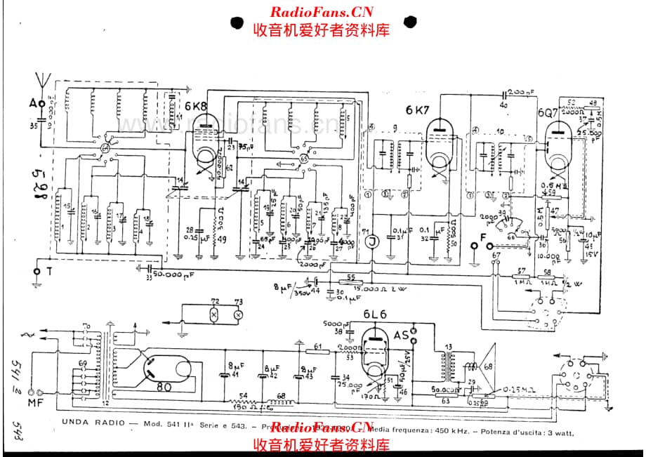 Unda Radio QU-541sec_543 电路原理图.pdf_第1页