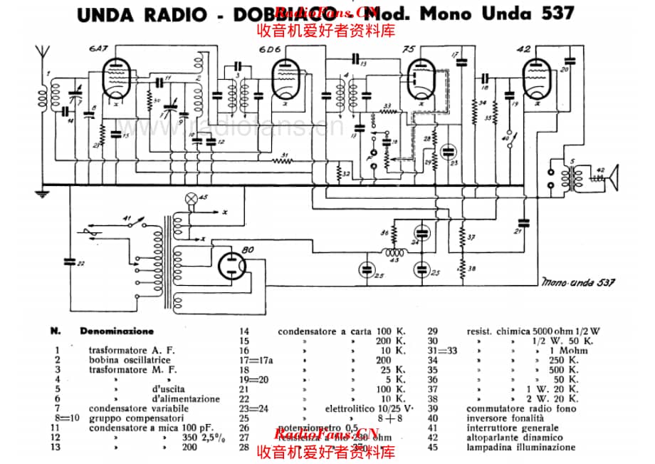 Unda Mono Unda 537 alternate 电路原理图.pdf_第1页