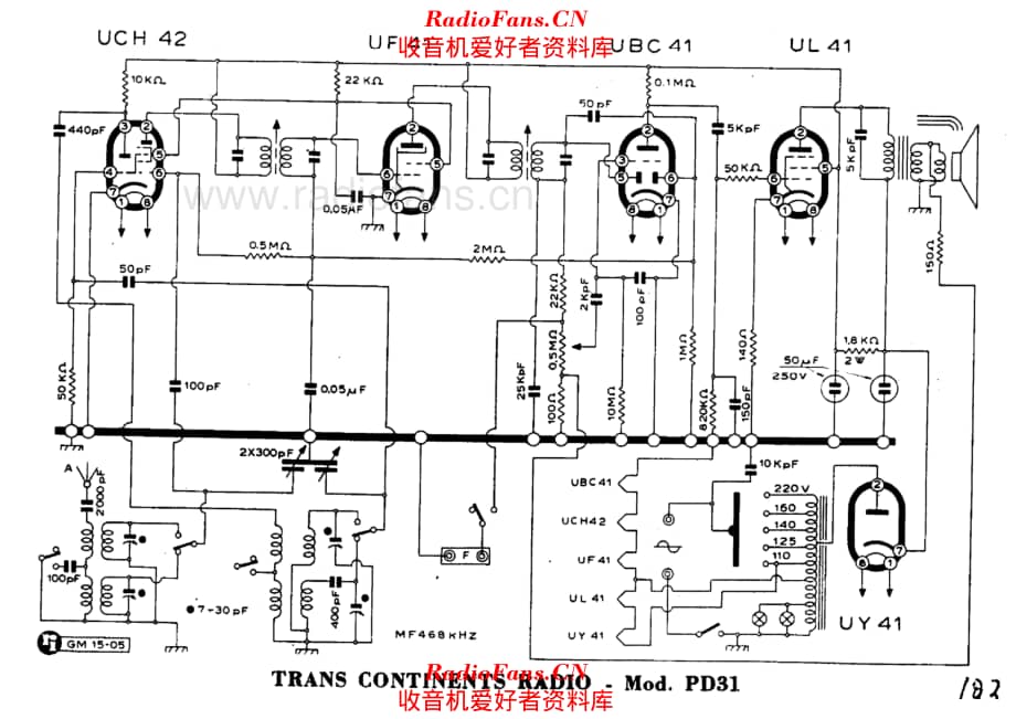 Trans Continents Radio PD31_3 电路原理图.pdf_第1页