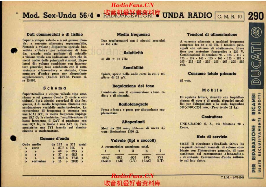 Unda Radio 56-4 电路原理图.pdf_第1页