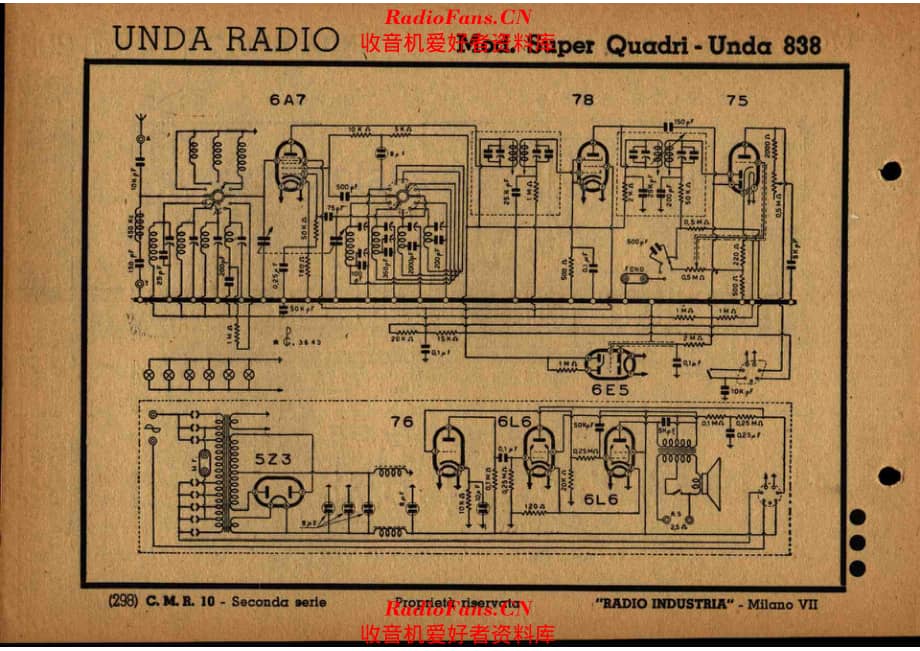 Unda Radio 838 电路原理图.pdf_第1页