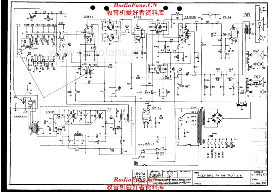 Unda Radio 76-1_76-2_76-3 电路原理图.pdf_第1页