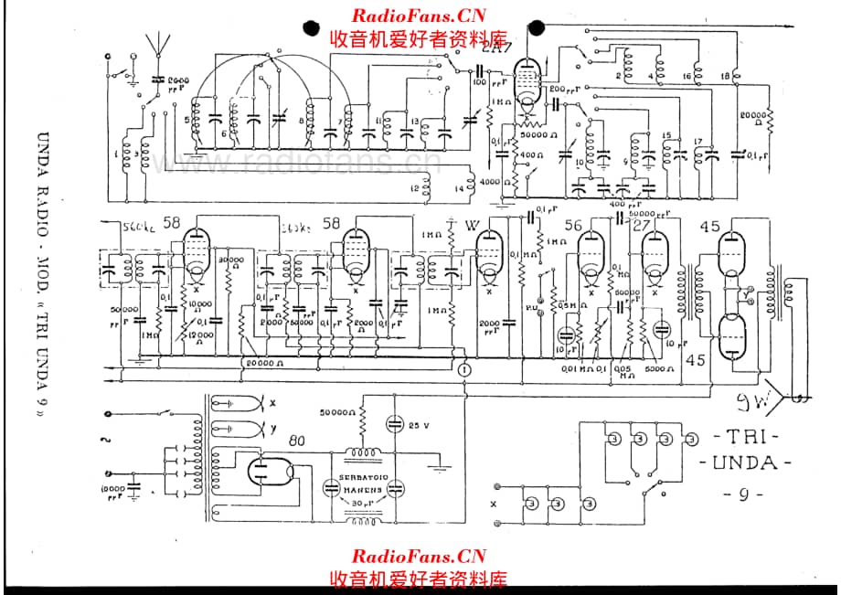 Unda Radio TU-9 电路原理图.pdf_第1页