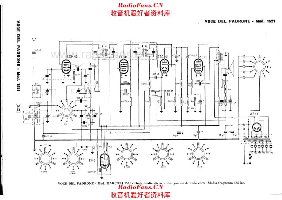 Voce del padrone 1521 电路原理图.pdf_第1页