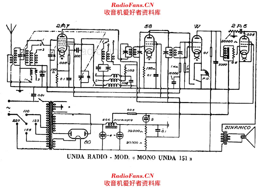 Unda Mono Unda 151 电路原理图.pdf_第1页