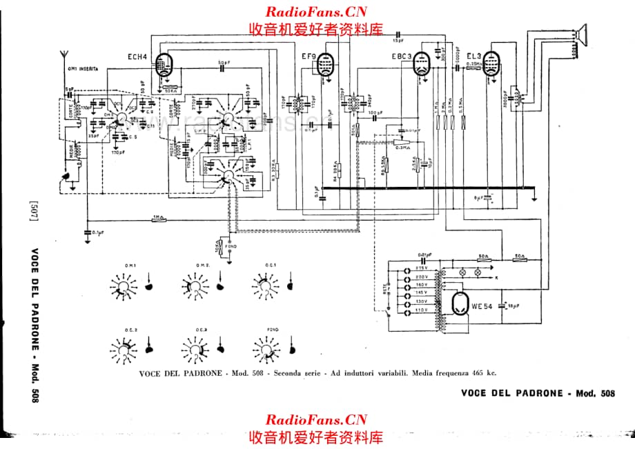 Voce del padrone 508-II 电路原理图.pdf_第1页