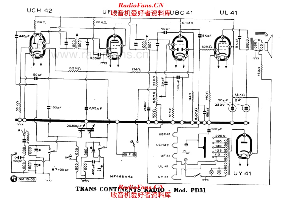 Trans Continents Radio PD31_2 电路原理图.pdf_第1页