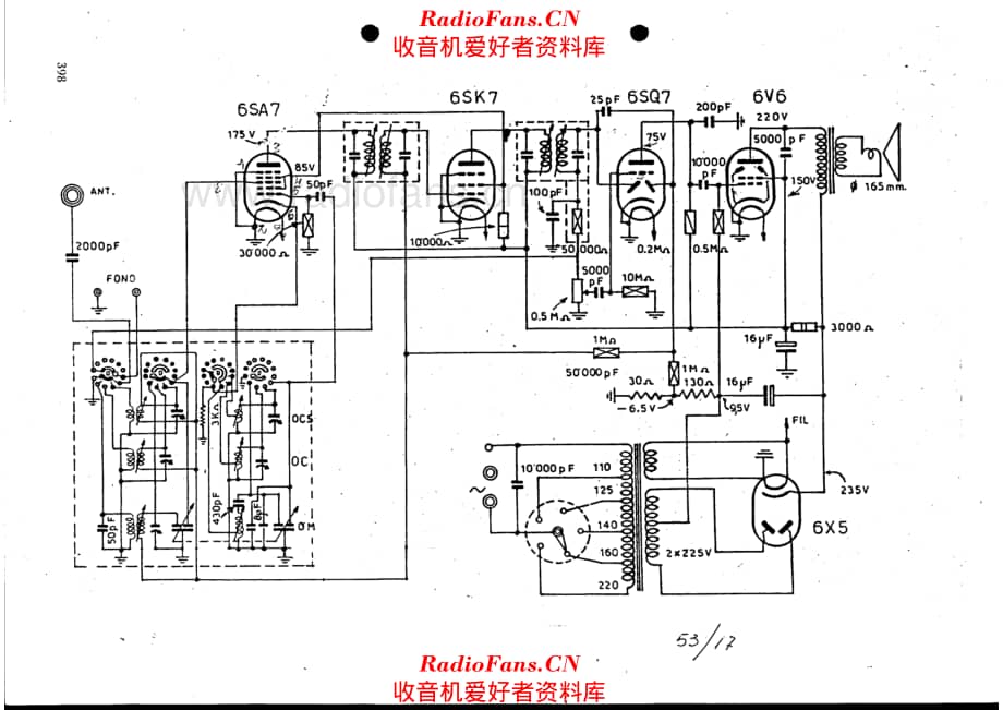 Unda Radio 53-17 电路原理图.pdf_第1页