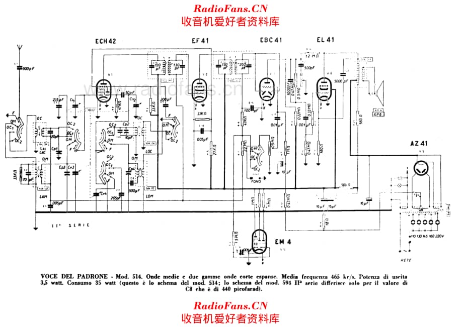 Voce del Padrone 514 电路原理图.pdf_第1页