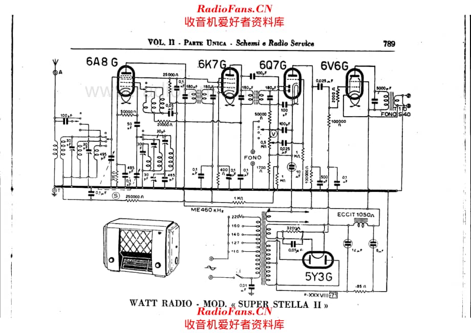 Watt Radio Super-Stella-II 电路原理图.pdf_第1页