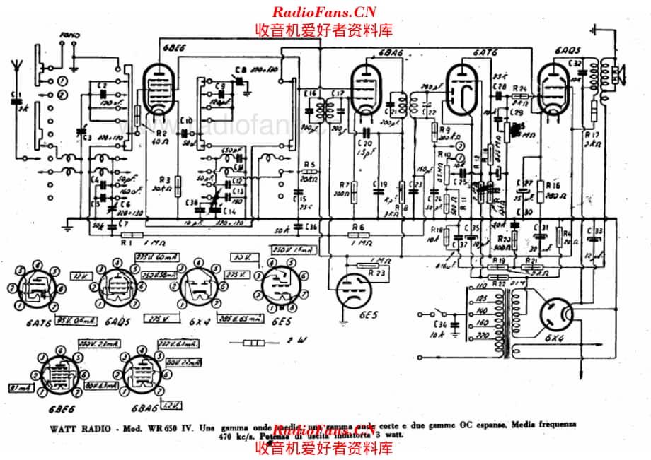 Watt Radio WR650 IV 电路原理图.pdf_第1页