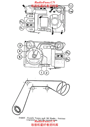 Voxson 503 Dinghy I series tuning cord 电路原理图.pdf