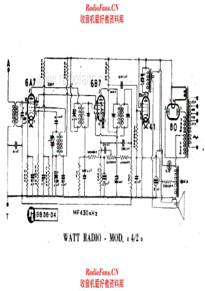 Watt Radio 4-2_2 电路原理图.pdf