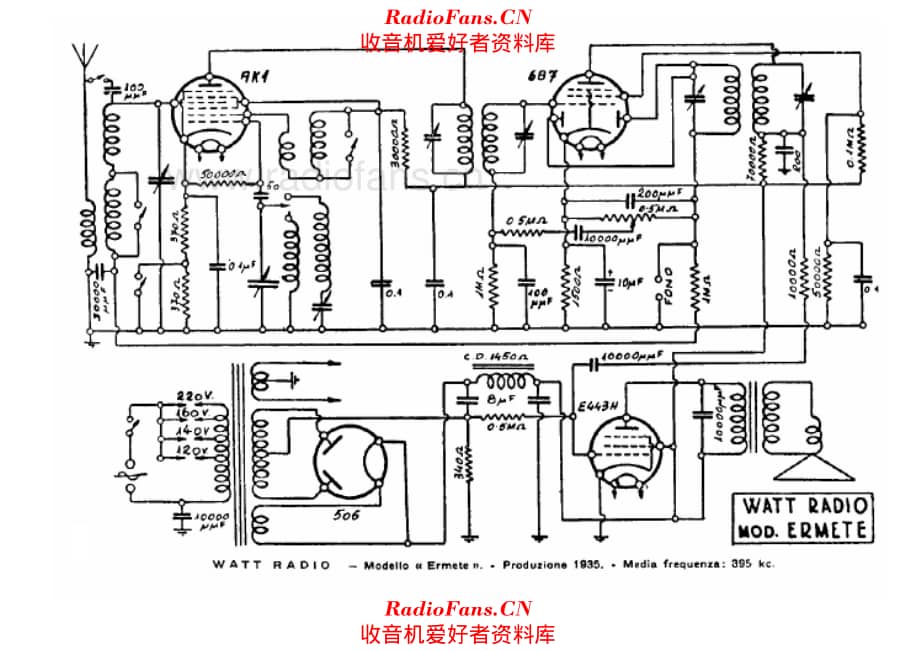 Watt Radio Ermete 电路原理图.pdf_第1页