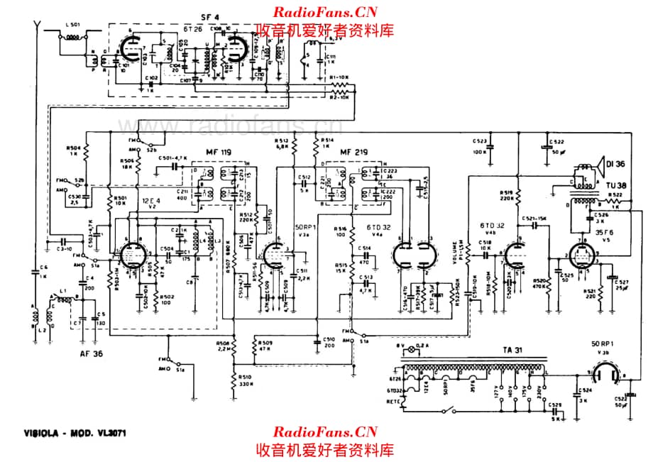 Visiola VL3071 电路原理图.pdf_第1页