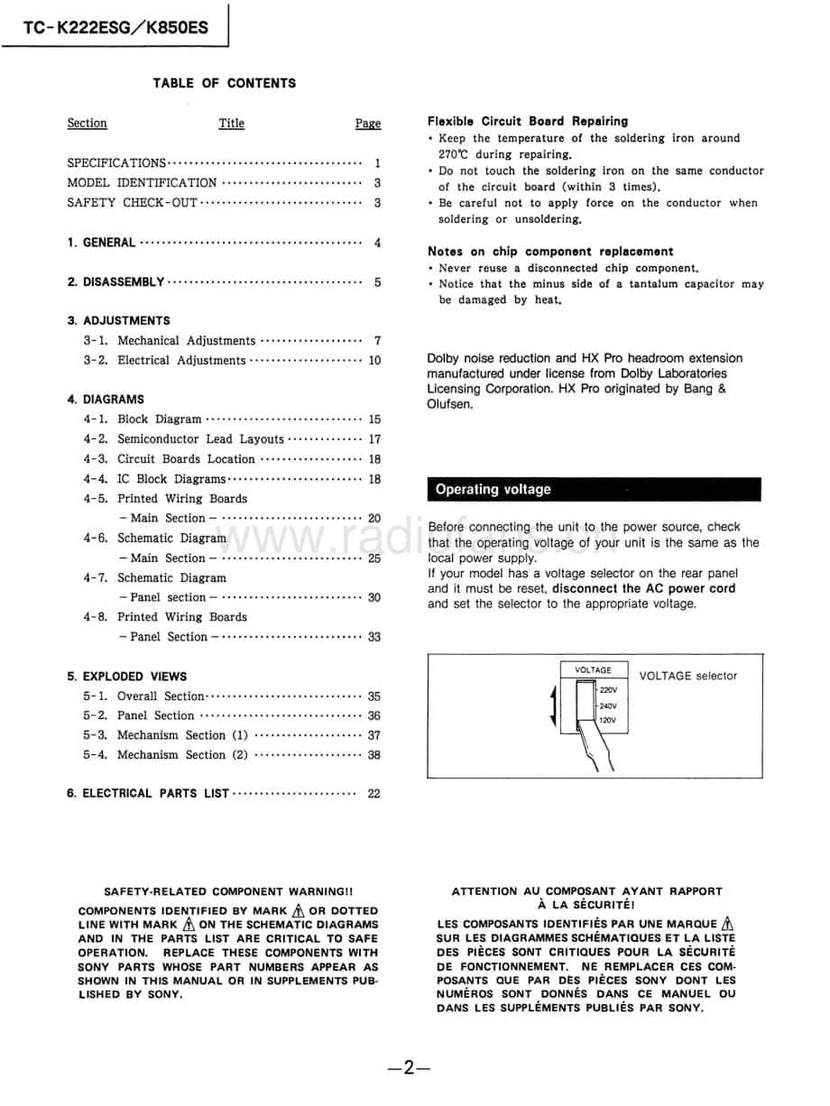 Sony_TC-K222ESG_service_manual电路原理图 .pdf_第2页