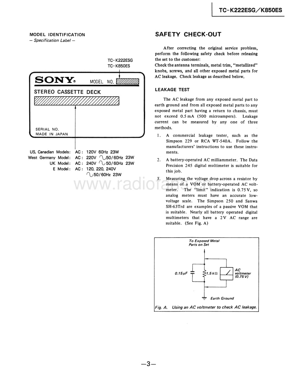 Sony_TC-K222ESG_service_manual电路原理图 .pdf_第3页