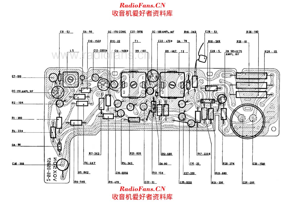 Voxson 801 PCB layout 电路原理图.pdf_第1页