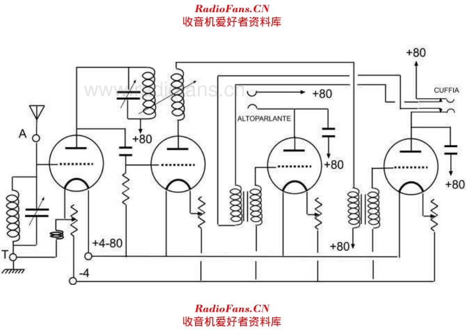 Zamburlini 4 valvole 电路原理图.pdf_第1页