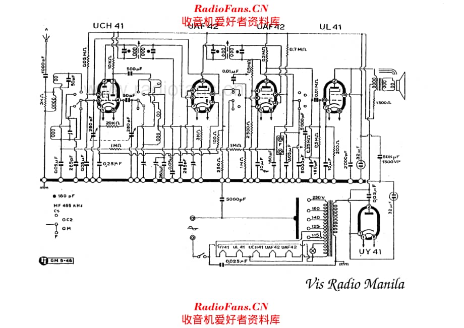 Vis Radio Manila 电路原理图.pdf_第1页