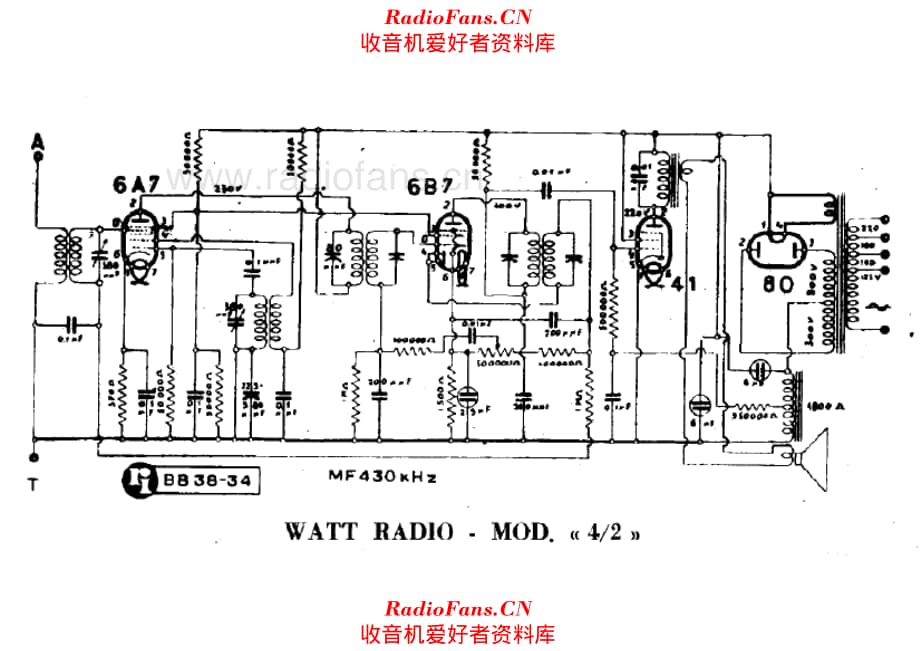 Watt Radio 4-2 电路原理图.pdf_第1页