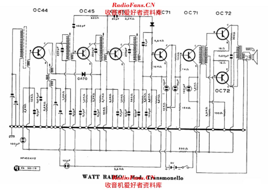 Watt Radio Transmonello 电路原理图.pdf_第1页