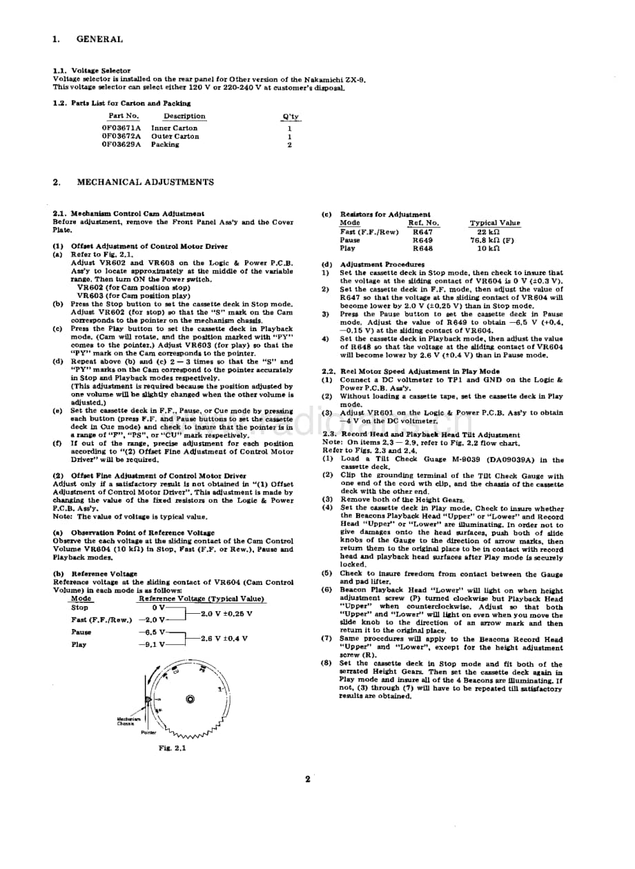 Nakamichi ZX9维修手册 电路原理图.pdf_第1页