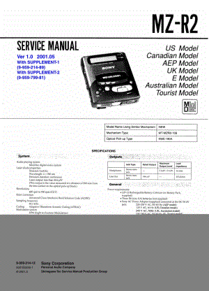 sony_MZ-R2_service_manual电路原理图 .pdf